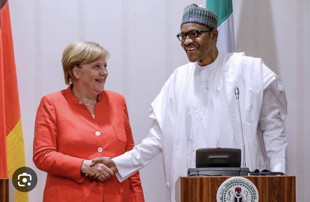 President Buhari and German Chancellor